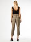 Dorothy Perkins Khaki Bamboo Belted Tailored Trousers thumbnail 2