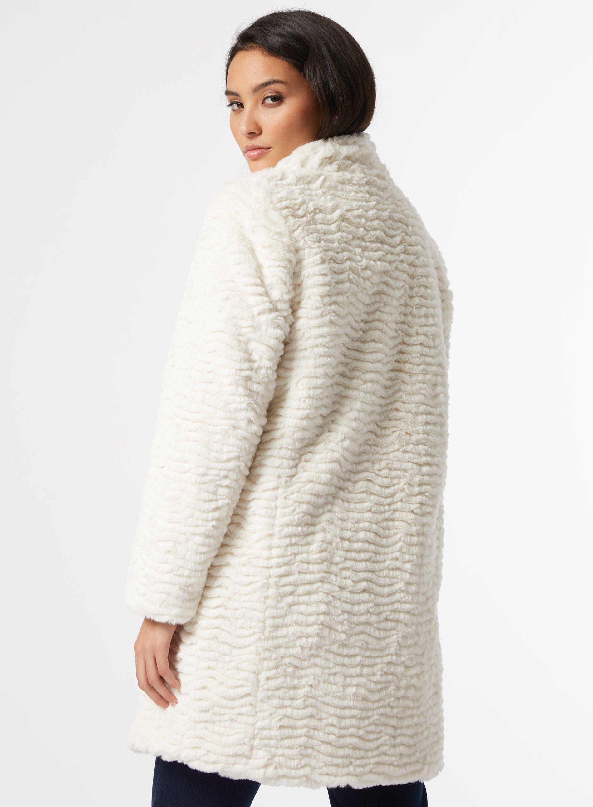 Dorothy perkins cream on sale coat