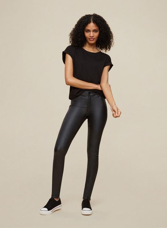Dorothy Perkins Tall Frankie Coated Jeans 1