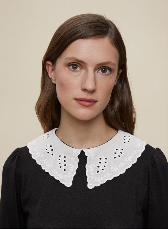 Dorothy Perkins Black Top With Collar 5