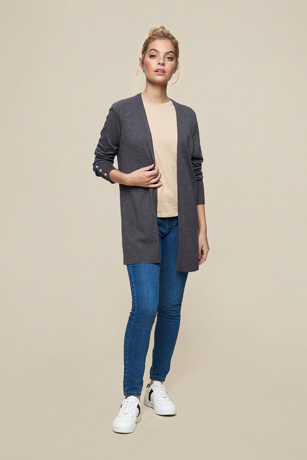 Dorothy perkins 2025 grey cardigan