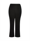 Dorothy Perkins Curve Black knitted wide leg trouser thumbnail 4