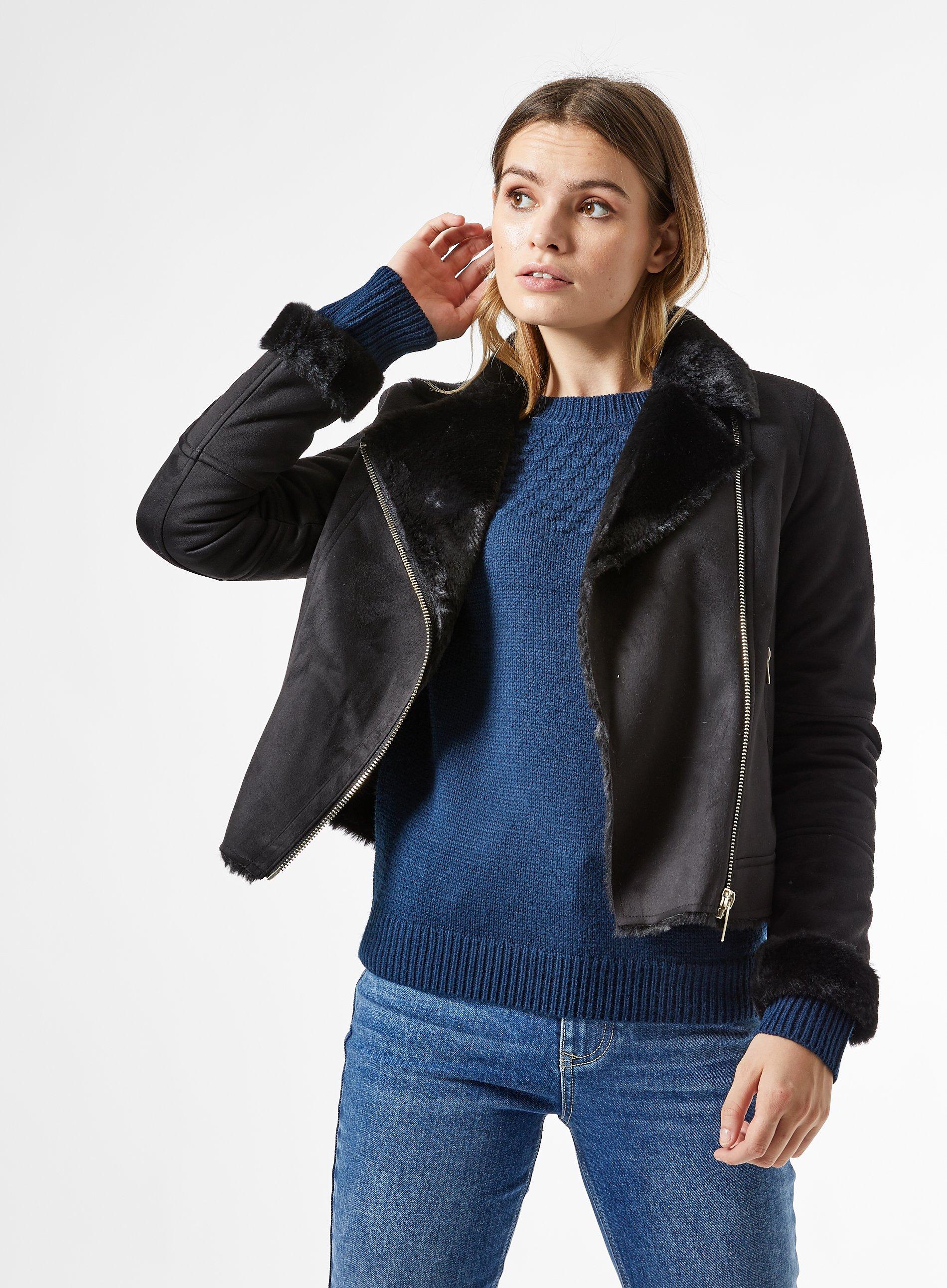 Dorothy perkins 2024 shearling jacket