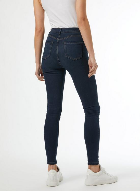 Dorothy Perkins Indigo Short Shape And Lift Jeans 3