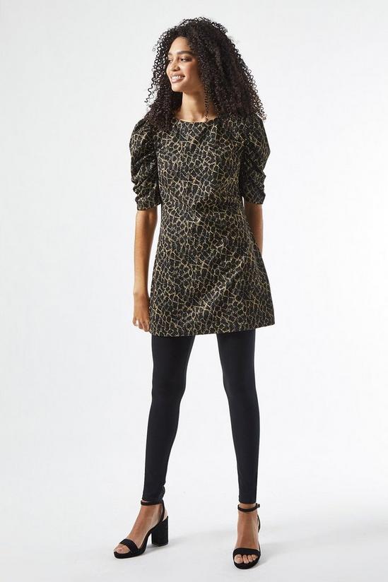 Dorothy Perkins Glitter Leopard Print Tunic 1