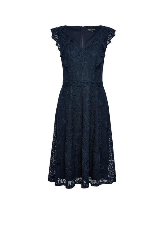 Dorothy Perkins Navy Lace Taylor Dress 4