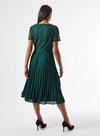 Dorothy Perkins Green Lace Pleat Midi Dress thumbnail 3