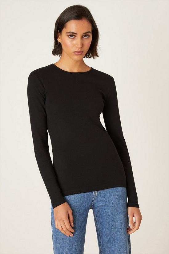 Dorothy Perkins Tall 2 Pack Long Sleeve Crew Neck Top 2