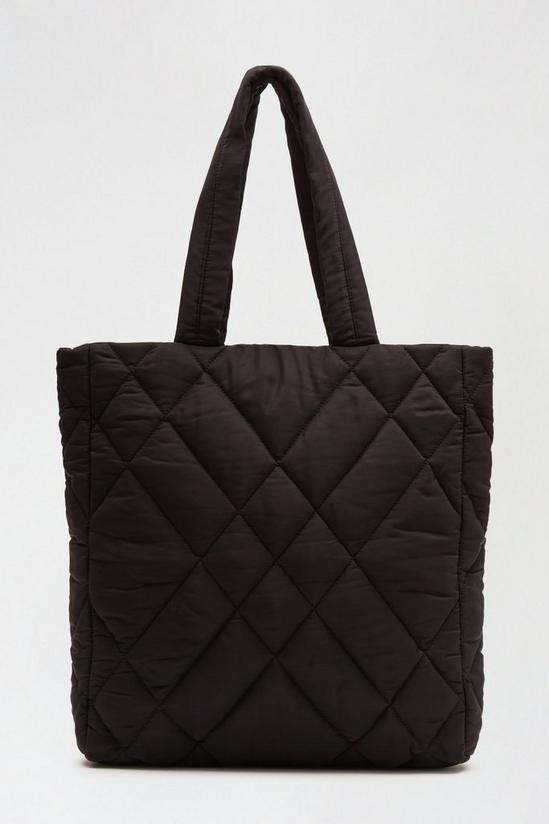Dorothy Perkins Quilted Nylon Shopper 2
