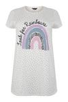 Dorothy Perkins Curve Rainbow Print T-Shirt thumbnail 4