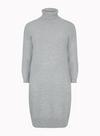 Dorothy Perkins Curve Grey Knitted Dress thumbnail 4