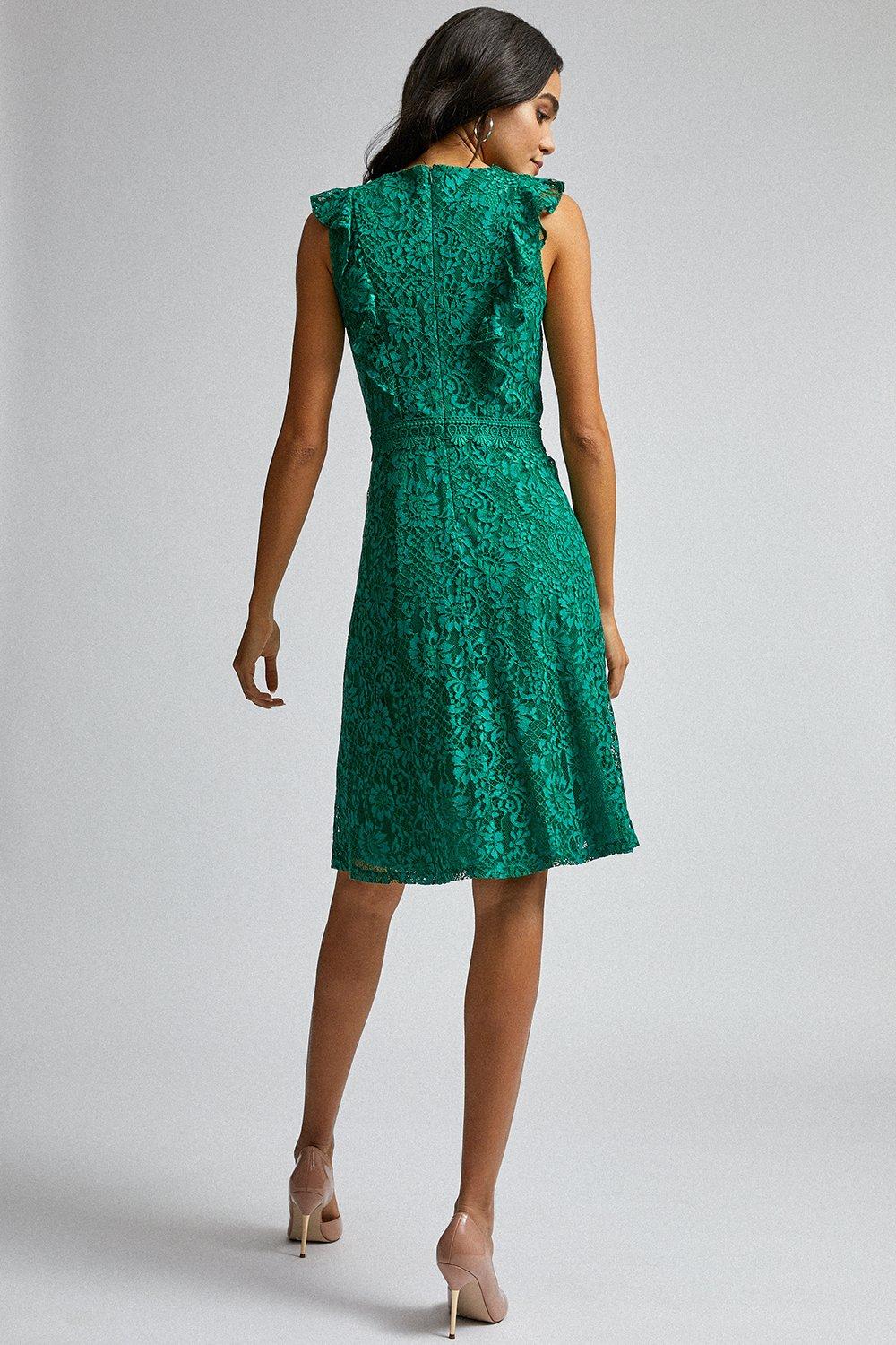 Dorothy perkins green store dress