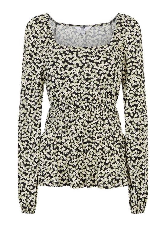 Dorothy Perkins Tall Ditsy Floral Print Square Neck Top 4
