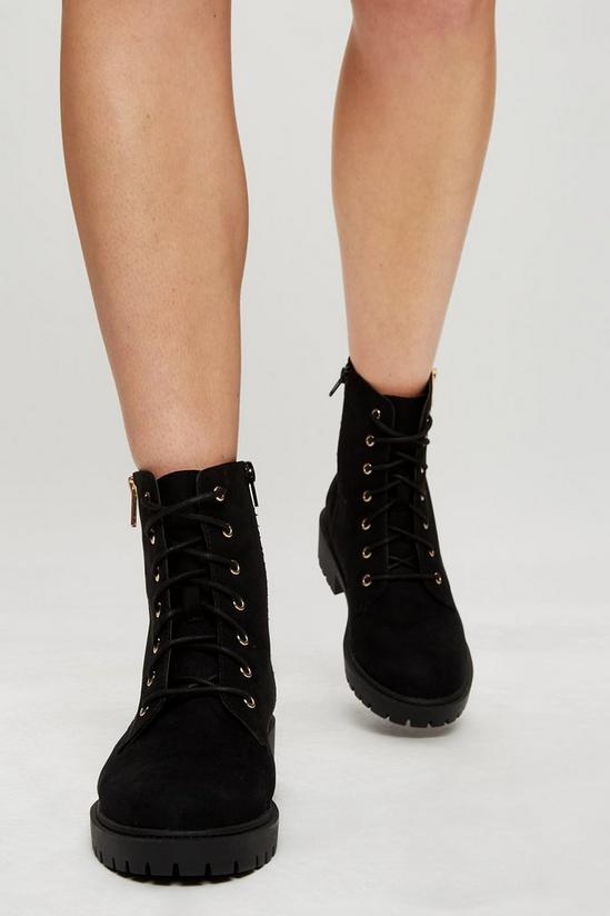 Dorothy Perkins Margot Lace Up Hiker Boots 3