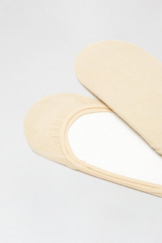 Dorothy Perkins 2 Pack Beige Footsies With Cotton 2