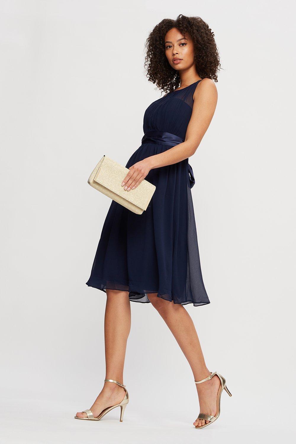Dresses Showcase Navy Bethany Midi Dress Dorothy Perkins
