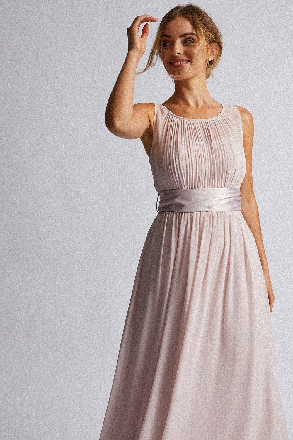 Dresses Showcase Petite Blush Natalie Maxi Dress Dorothy Perkins