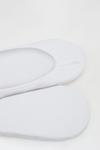 Dorothy Perkins 2 Pack White Footsies With Cotton thumbnail 3