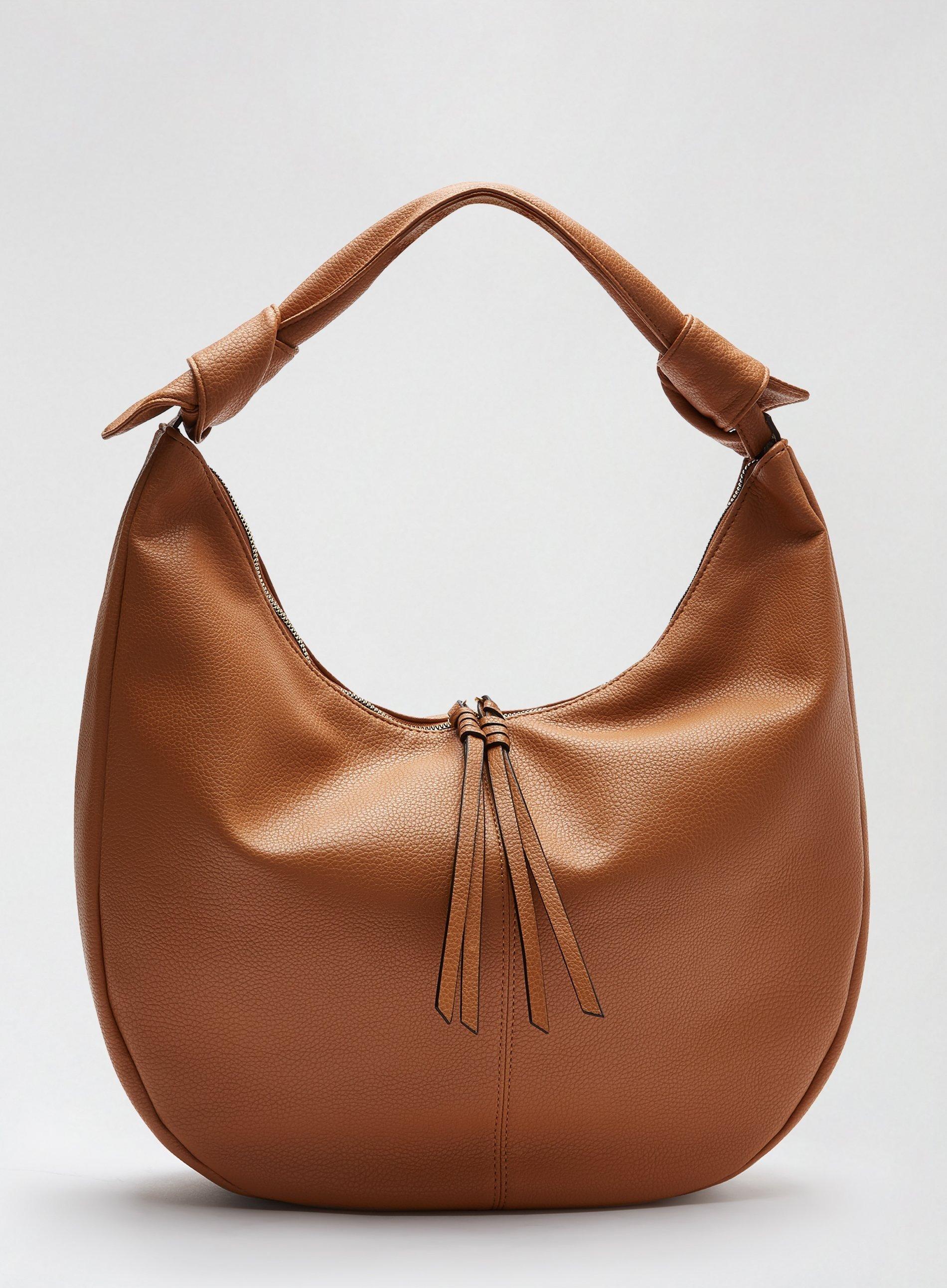 Tan shop hobo bag