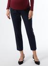 Dorothy Perkins Maternity Navy Overbump Ankle Grazer Trousers thumbnail 1