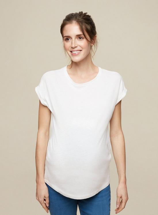 Dorothy Perkins Maternity 3 Pack Roll Sleeve T-Shirts 1