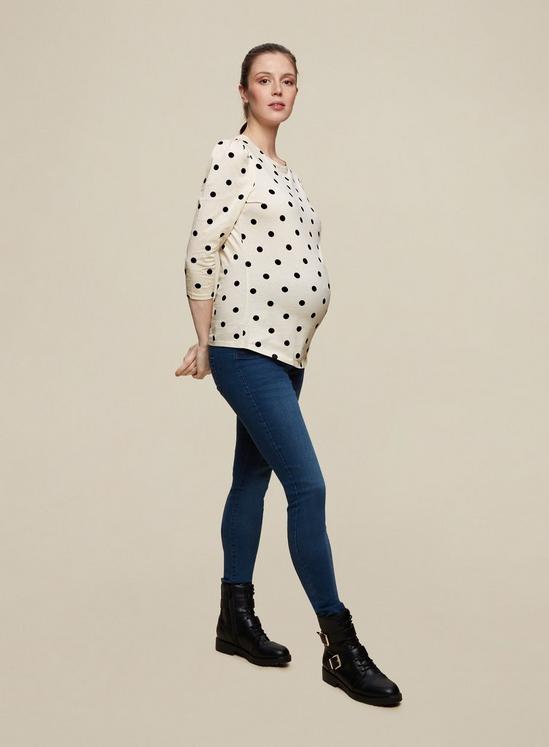 Dorothy Perkins Maternity 2 Pack Black and Cream Top 2