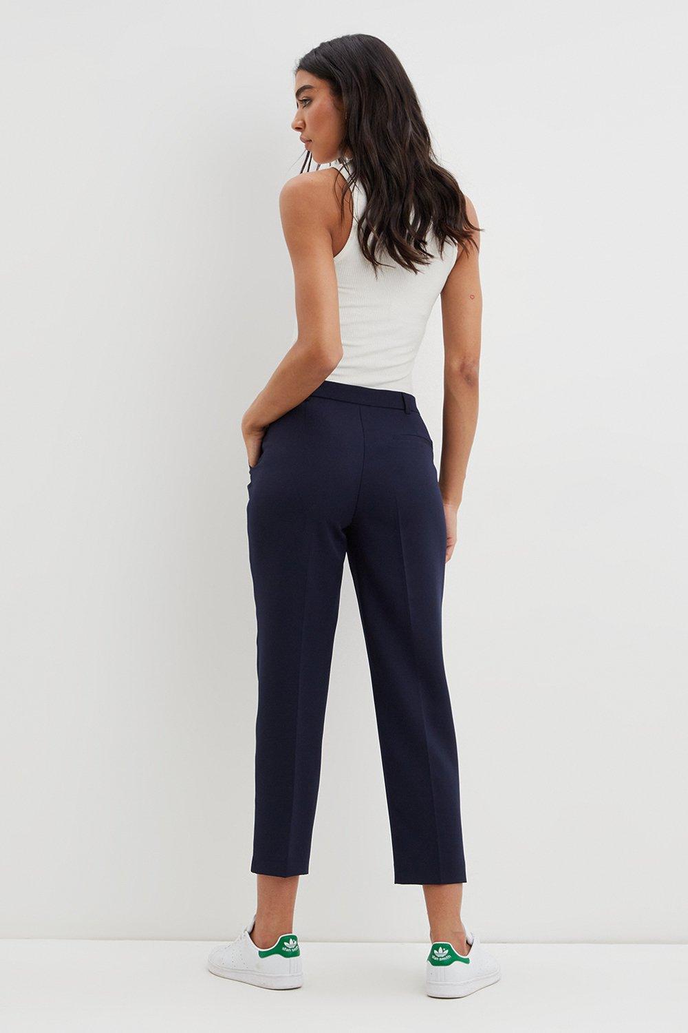 Dorothy perkins black ankle grazer sale trousers