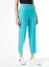 Dorothy Perkins Turquoise Ankle Grazer Trousers thumbnail 4