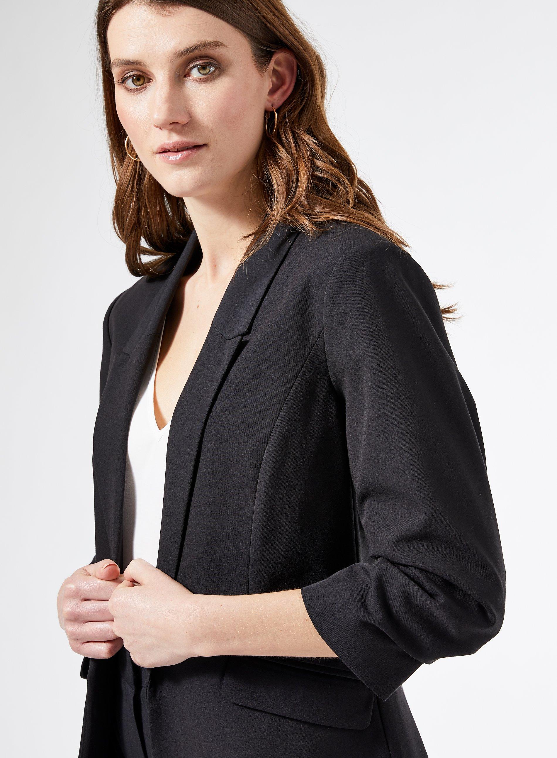 Dorothy perkins ruched outlet sleeve jacket