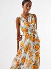 Dorothy Perkins Petite Ochre Tropical Print Maxi Dress thumbnail 3