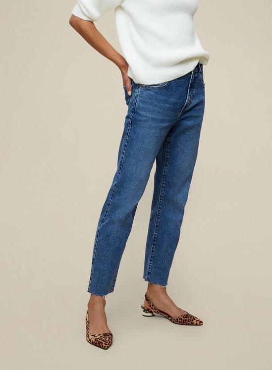 Dorothy Perkins Midwash Straight Jeans 3