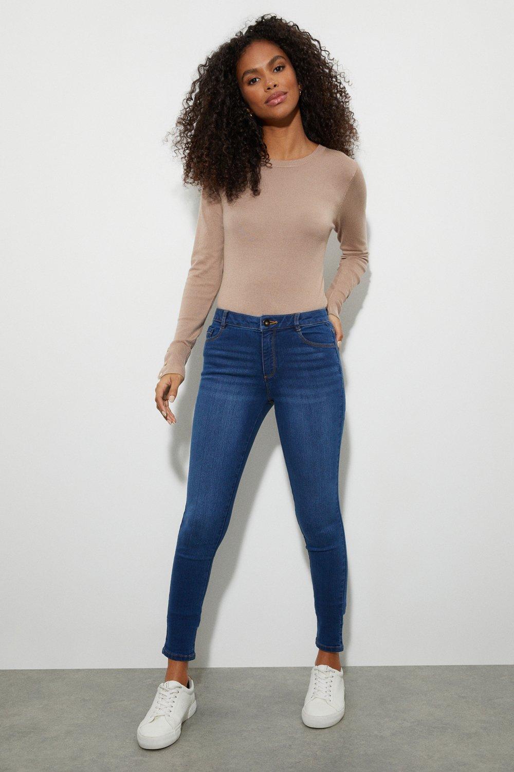 Women’s Ellis Skinny Jeans - mid wash - 8R