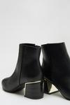 Dorothy Perkins Black Amber Ankle Boots thumbnail 2