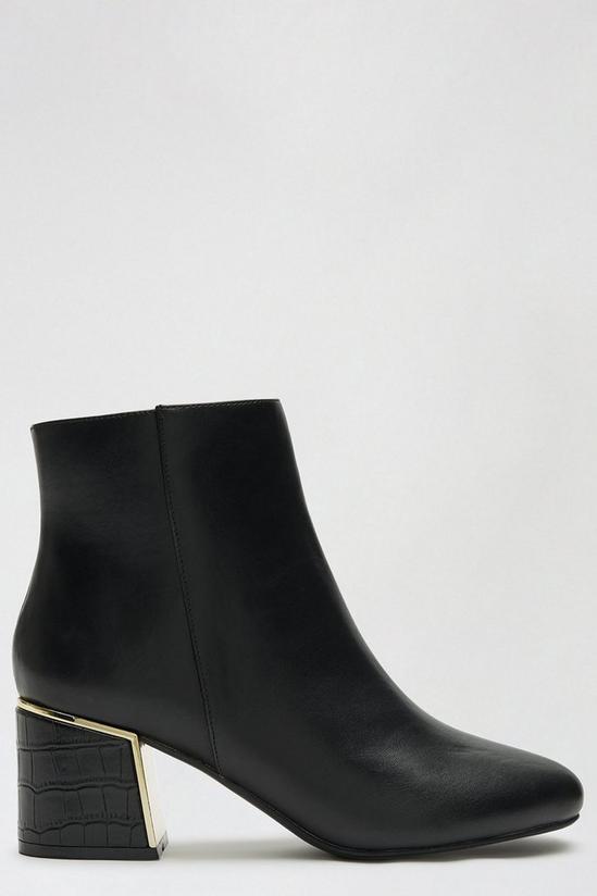 Dorothy Perkins Black Amber Ankle Boots 4