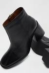 Dorothy Perkins Black Leather Oceanna Boots thumbnail 4