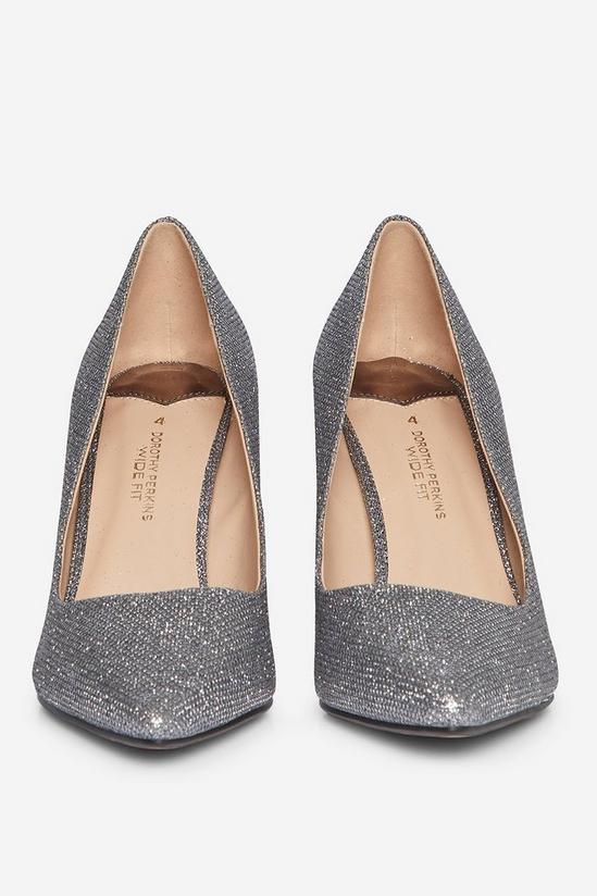 Dorothy Perkins Wide Fit Pewter Dele Court 1