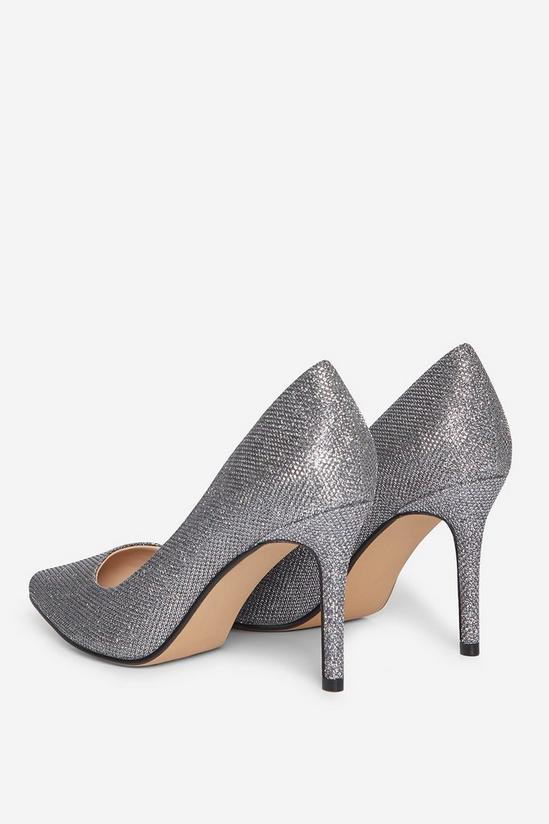 Dorothy Perkins Wide Fit Pewter Dele Court 4