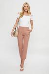 Dorothy Perkins Dusky Pink Ankle Grazer Trousers thumbnail 1
