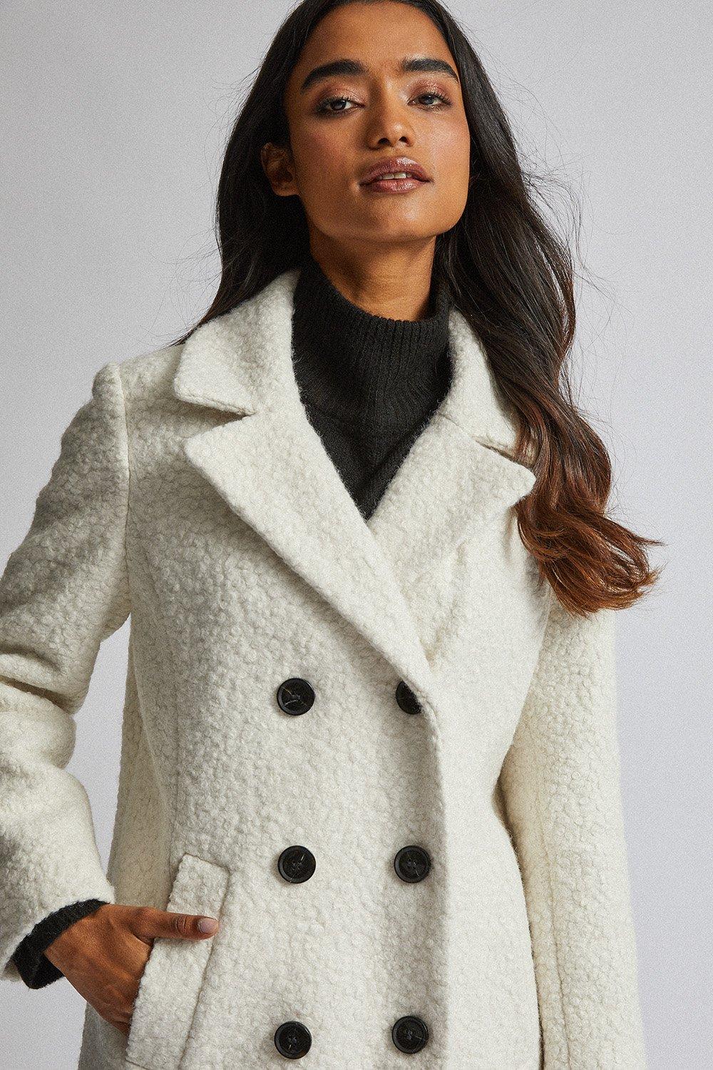 Dorothy perkins boucle on sale coat