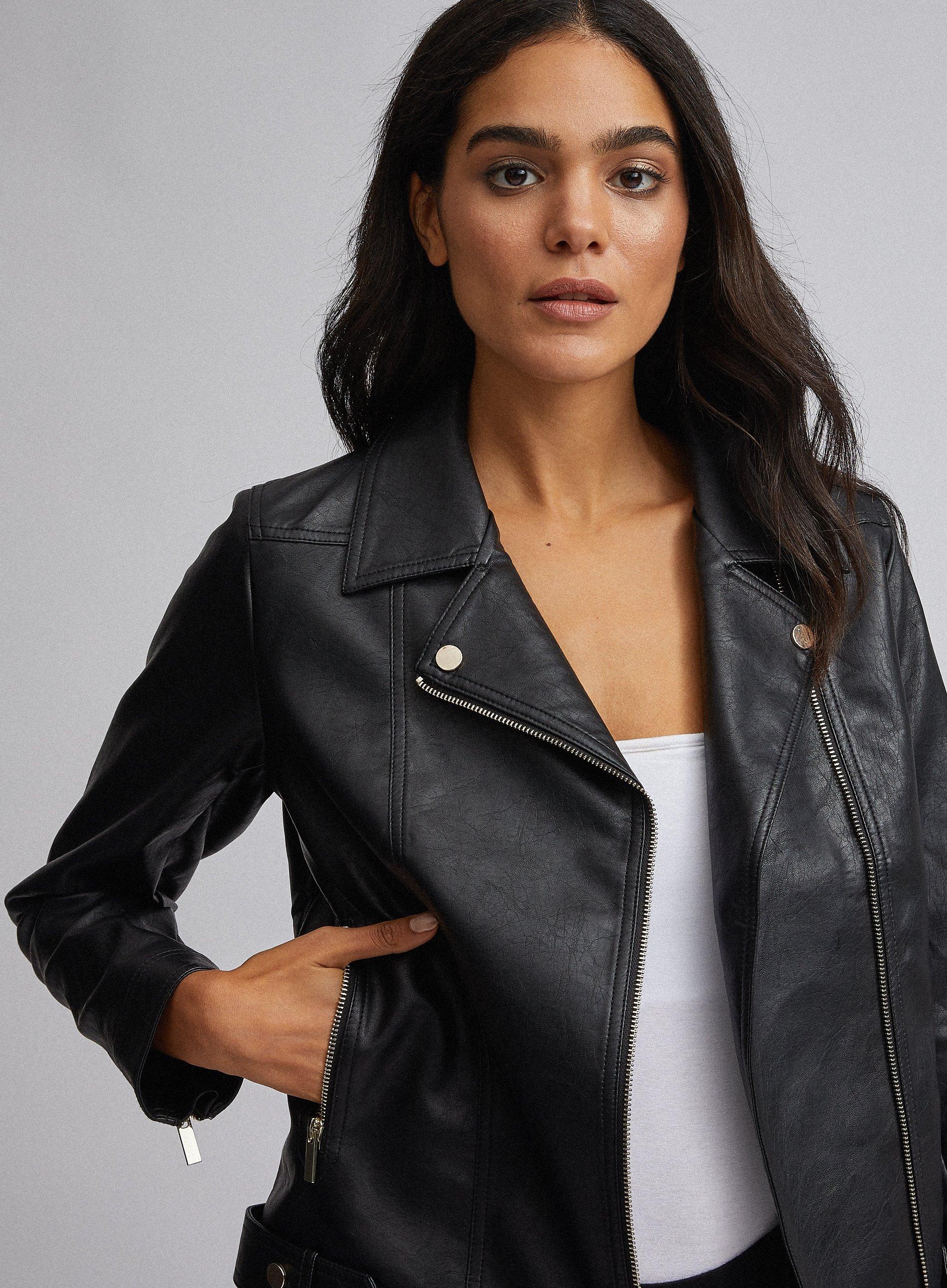 dorothy perkins leather jacket