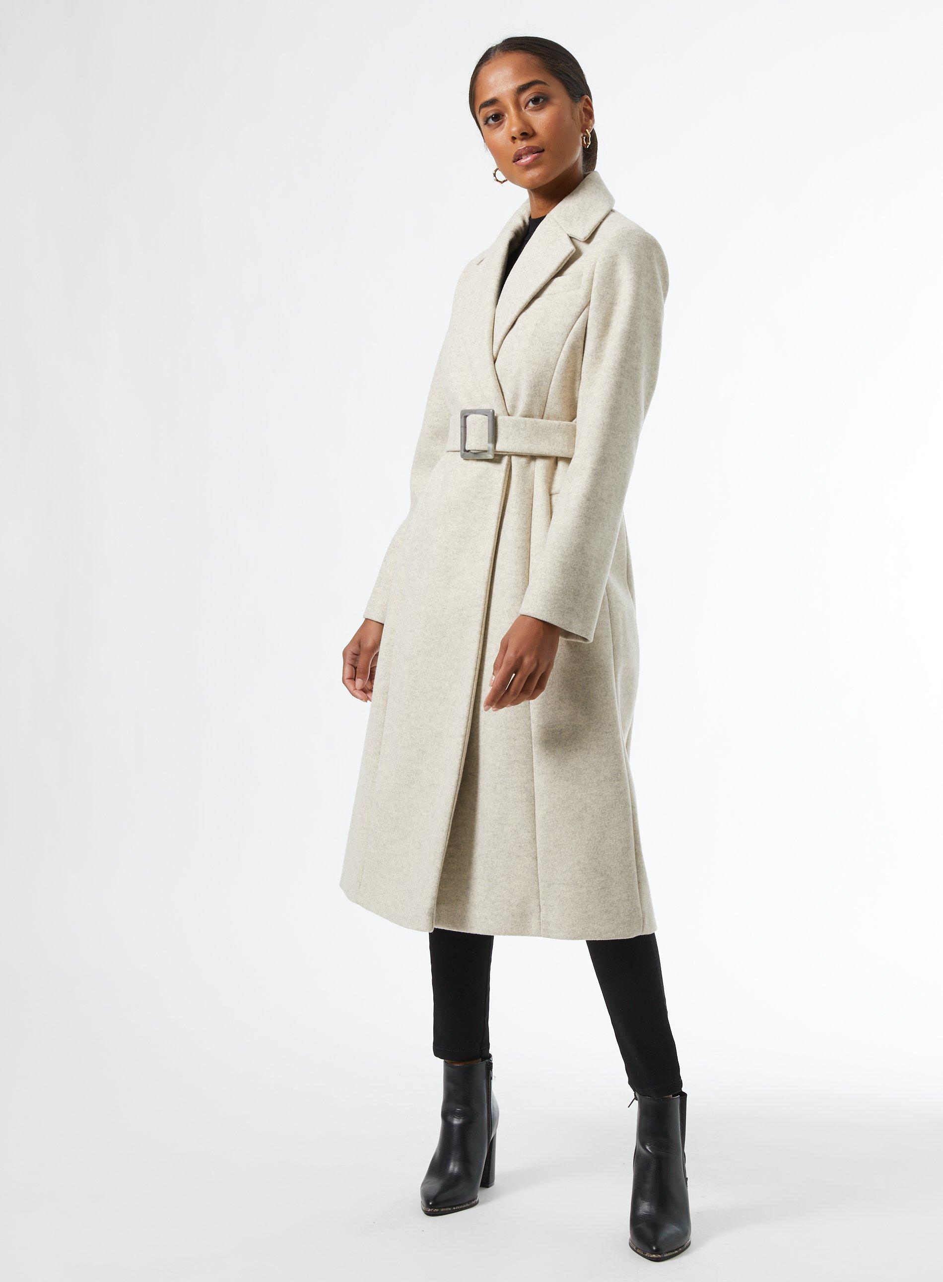 Ivory 2025 belted coat