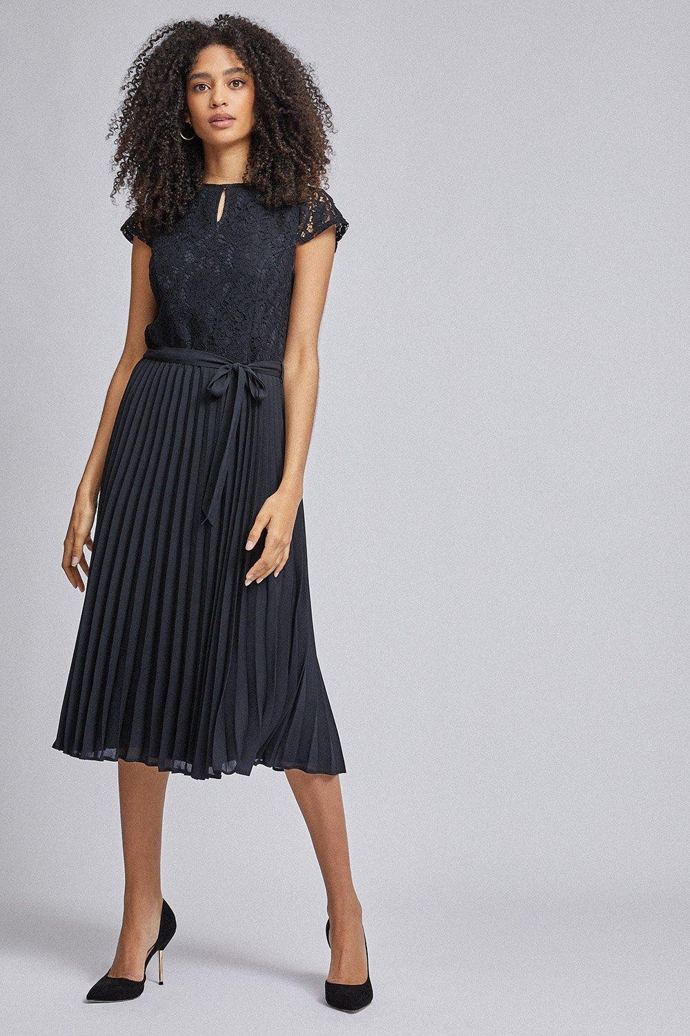 Dorothy perkins pleated midi 2024 dress