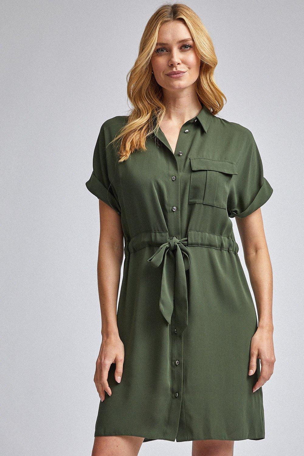 Dorothy perkins 2025 khaki dress