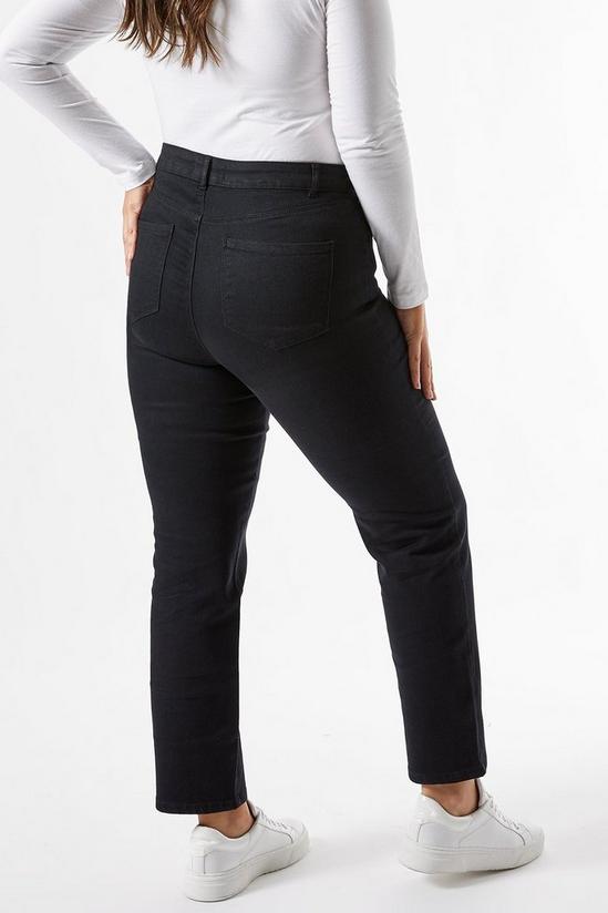 Dorothy Perkins Curve Black Slim Fit Ellis Jeans 2