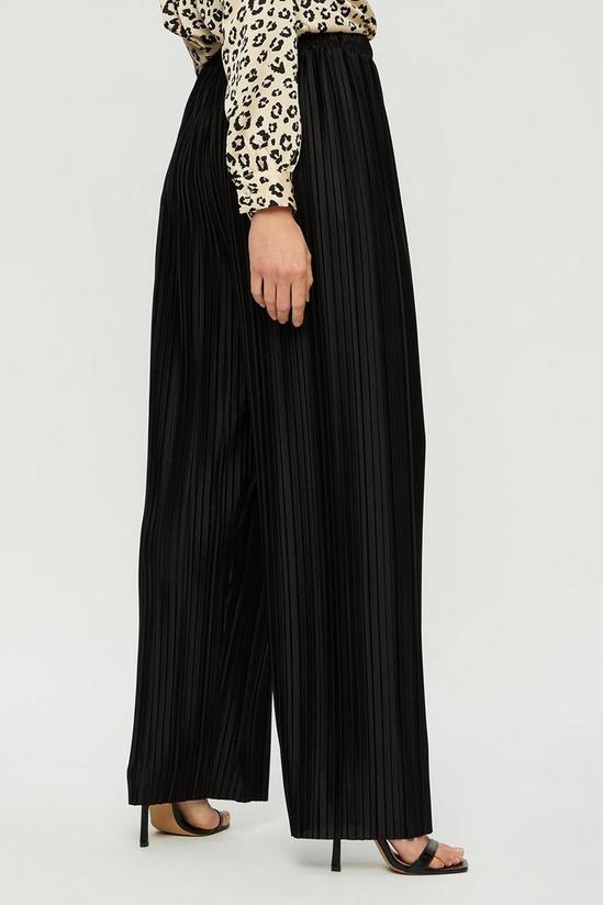 Dorothy Perkins Jersey Pleated Wide Leg Trousers 3