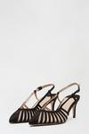 Dorothy Perkins Wide Fit Darby Mesh Insert Court Shoe thumbnail 2
