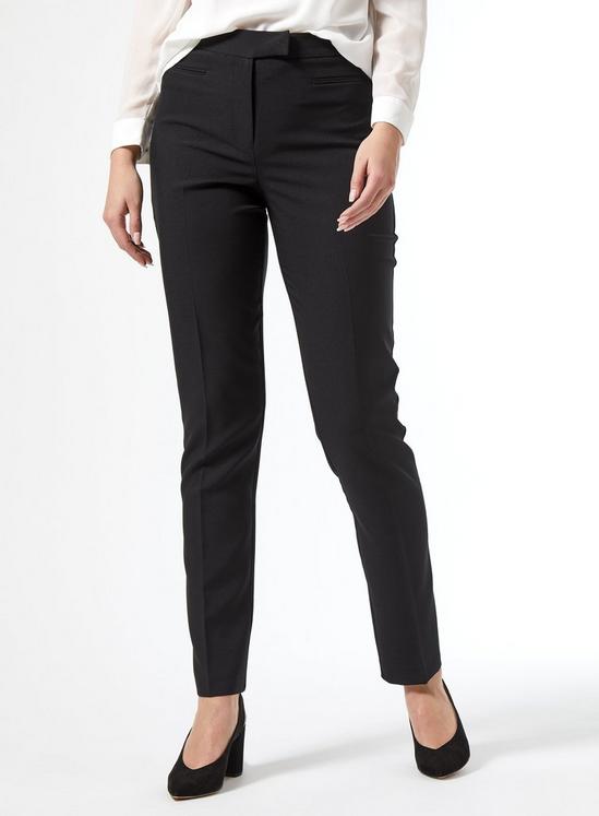 Dorothy Perkins BLK POLY STRAIGHT 3