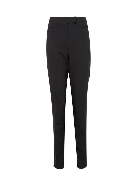 Dorothy Perkins BLK POLY STRAIGHT 4