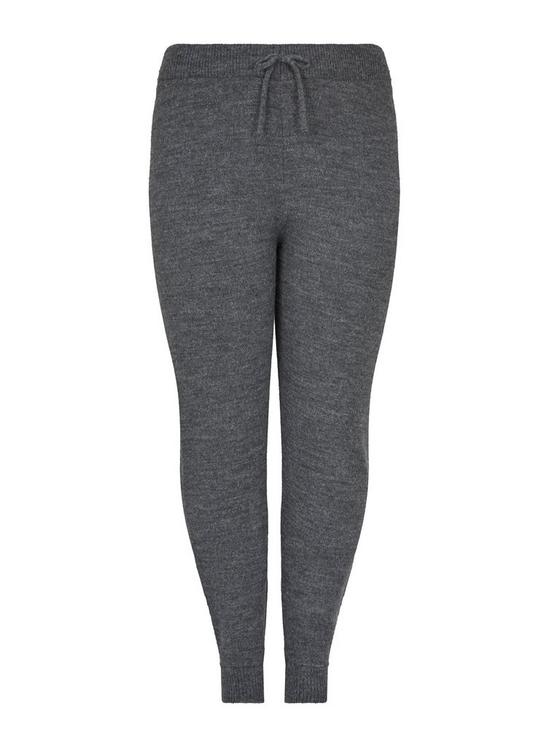 Dorothy Perkins Curve Charcoal Lounge Joggers 3