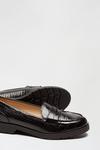 Dorothy Perkins Wide Fit Black Lincoln Loafer thumbnail 3